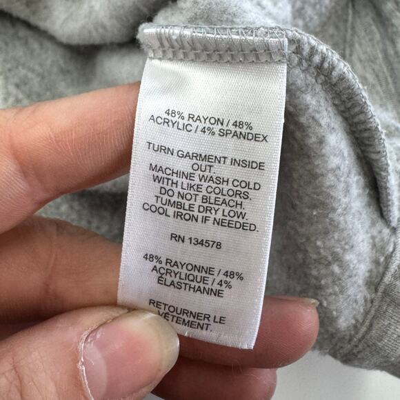 Vineyard Vines Sweater Womens X Small Grey Heather Dreamcloth Shep Shirt 1/4 Zip - Picture 5 of 7